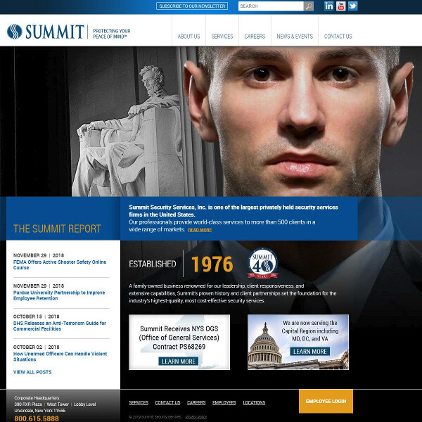 Summit Security Website